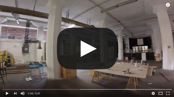 Interiér Nákladové nádraží Žižkov