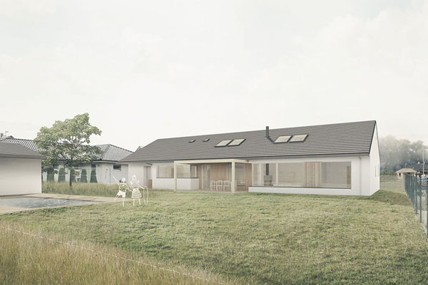 Projektová dokumentace rodinného domu v Nivnici