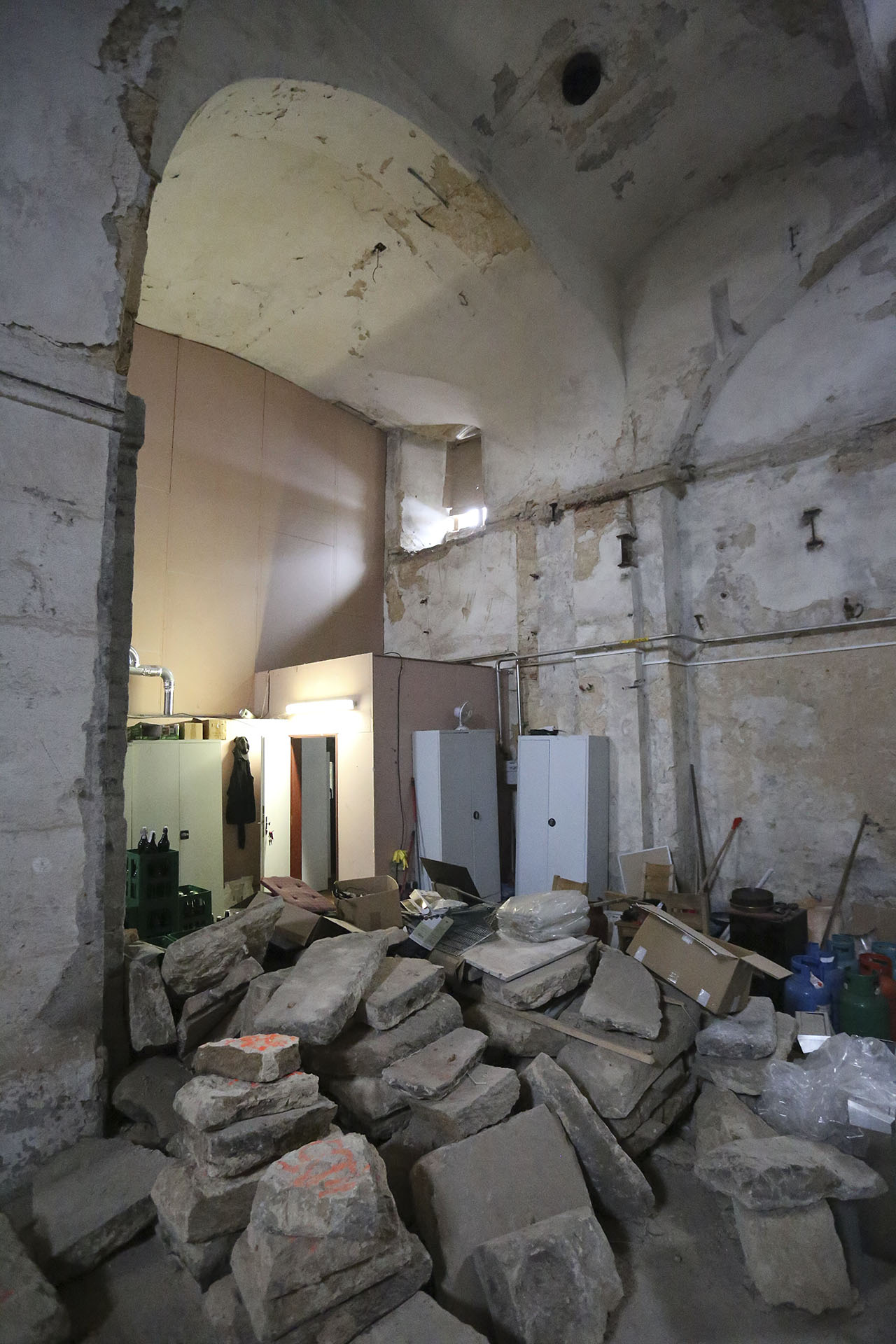 Klášterní pivovar v Oseku - prostor bývalé varny