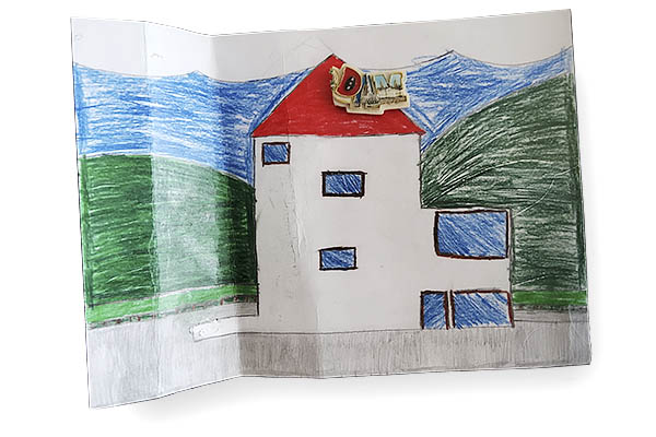 Skica vila Pozlovice